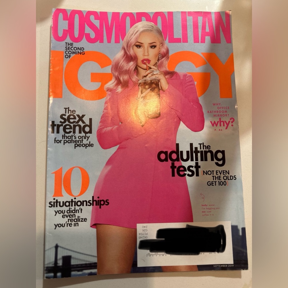 Cosmopolitan IGGY September 2019 Magazine